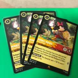 Minnie Mouse - Daring Defender Reign of Jafar 4x x4 Disney Lorcana Playset - Image 1