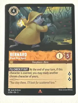 Disney Lorcana Into The Inklands Non Holo/Foil Cards /204 Legendary - You Choose - Image 3