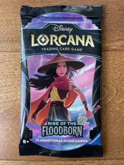 🔥 Disney Lorcana Chapter 2 Rise of the Floodborn Sealed Booster Pack - Image 1