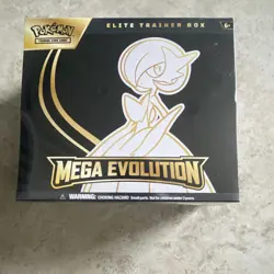 Pokemon Mega Evolution Elite Trainer Box Gardevoir English Trading Card Game - Image 1
