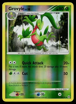 Pokemon Card - Grovyle Arceus 39/99 Uncommon Reverse Holo - Image 1