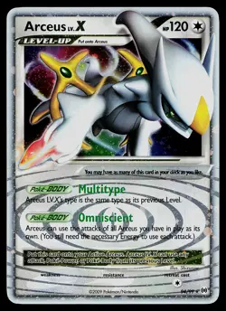 Pokemon Card - Arceus Lv.X Arceus 94/99 Ultra Rare - Image 1