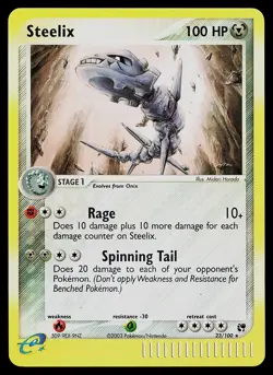 Pokemon Card - Steelix Sandstorm 23/100 Rare Reverse Holo - Image 1