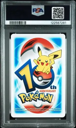 PSA 10 POKEMON PLAYING CARD MUDKIP BLUE ACE DIAMONDS 10TH ANNIVERSARY POP 5 293 - Image 2