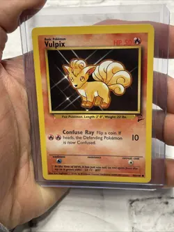 Vulpix Non-Holo 2000 WOTC Pokemon Card 99/130 Base 2 Set NM Vintage Common TCG - Image 1