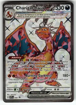 Charizard ex - 056 SV: Scarlet & Violet Promo Cards NM Pokemon Card TCG - Image 1