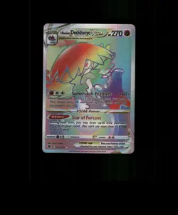 FAN-ART READ DESCRIPTION BELOW HOLO Decidueye Card Decidueye Pokemon Card p3 - Image 1