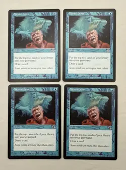 Mental Note x4 MTG Judgment 4x Magic Very Good Moderate Play - Image 1
