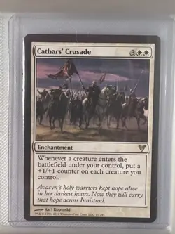 Cathars' Crusade Avacyn Restored Rare White Enchantment Wizards Regular - Image 1