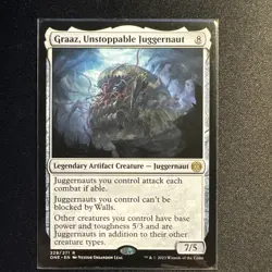 Graaz, Unstoppable Juggernaut - 229/271 - Phyrexia: All Will Be One - MTG - Image 1