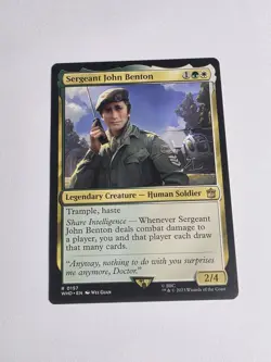 Sergeant John Benton Universes Beyond: Doctor Who Regular - Image 1