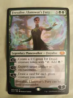 Freyalise, Llanowar's Fury [CC1] Commander Collection: Green - Image 1