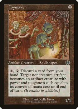 Toymaker Mercadian Masques MTG NM - Image 1