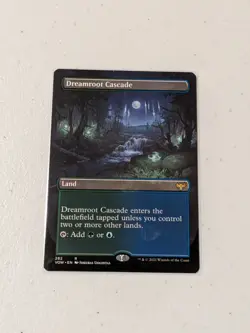 MTG Dreamroot Cascade (Borderless) Crimson Vow NM - Image 1