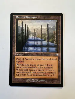 Path of Ancestry - RETRO FRAME - MTG The Brothers' War: Commander - NM - Image 1