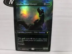 Ghalta, Primal Hunger (Borderless) #11 (Foil) (NM) Special Guests SPG Magic MTG - Image 1
