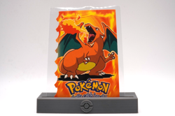Pokemon CHARIZARD 6 of 12 1st Print Embossed Blue Logo #6 - Image 1