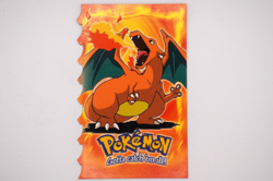 Pokemon CHARIZARD 6 of 12 1st Print Embossed Blue Logo #6 - Image 2