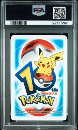 PSA 10 POKEMON PLAYING CARD TREECKO BLUE ACE HEARTS 10TH ANNIVERSARY 294 - Image 2