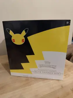 Pokemon Center Exclusive Celebrations Elite Trainer Box ETB 25th Anniversary NEW - Image 1