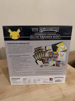 Pokemon Center Exclusive Celebrations Elite Trainer Box ETB 25th Anniversary NEW - Image 2