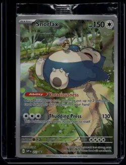 Pokemon TCG Snorlax 051 Scarlet & Violet Promo Sealed NM (C) - Image 1