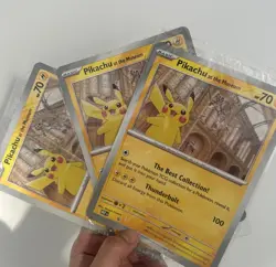 Pokemon Natural History Museum Pikachu at the Museum Promo Card New and Sealed - Image 1