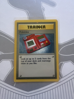 Pokemon Error Misprint Ink Blot Printer Hickey Vintage WOTC Pokedex Base Set - Image 1