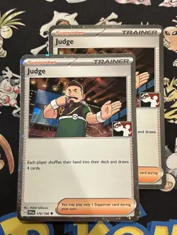 x2 Pokemon TCG Judge Prize Pack Series 3 176/198 Cosmo Holo Uncommon NM - Image 1