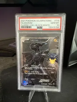 Pokemon TCG Zekrom Celebrations Classic Collection PSA 10 - Image 1