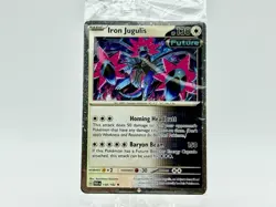 Pokemon Paradox Rift Iron Jugulis 158/182 Cosmos Holo Sealed Exclusive - Image 2