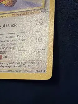 Pokemon TCG Pidgeot 1st Edition Jungle non holo Rare 24/64 - Image 4
