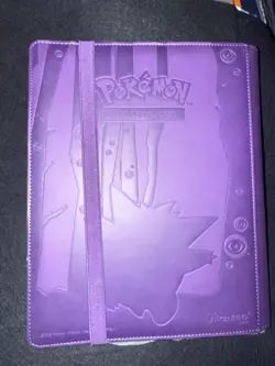 Pokemon ULTRA PRO 9 POCKET STRAP BINDER ELITE GENGAR Q3-2025 NO ZIPPER - Image 2