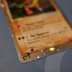 Pokemon TCG Hitmonchan ex EX Ruby and Sapphire 98/109 Holo Ultra Rare - Image 4