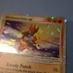 Pokemon TCG Hitmonchan ex EX Ruby and Sapphire 98/109 Holo Ultra Rare - Image 5