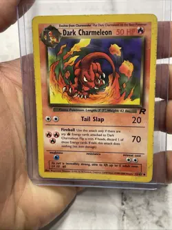 Pokemon Dark Charmeleon 32/82 Team Rocket Regular Pokemon Vintage Uncommon MP - Image 1