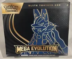 Pokemon TCG Mega Evolution Lucario Elite Trainer Box, NEW & SEALED - Image 1