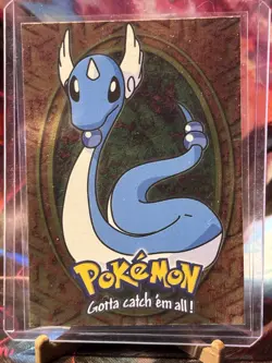 1999 Topps E11of12 Dragonair Pokemon #148 foil Stage 2 - Image 1