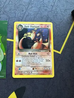 Pokemon Dark Charizard 4/82 Team Rocket Holo Rare 026💎NM LP +💎 - Image 1