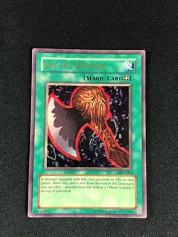 YUGIOH AXE OF DESPAIR MRL-002 ULTRA PLAY/EDGEWARE - Image 1