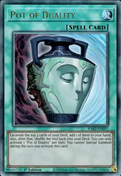 Pot Of Duality - Ultimate Rare 1st Edition RA02-EN057 - NM - YuGiOh - Image 1