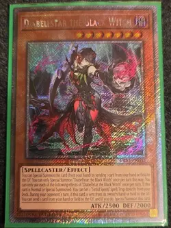 Diabellstar the Black Witch RA03-EN032 - Platinum Secret Rare - YuGioh Bonanza - Image 1