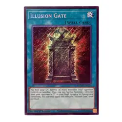 YuGiOh! Illusion Gate (Secret Rare) MZMU-EN023 1st Edition NM Maze of Muertos - Image 1
