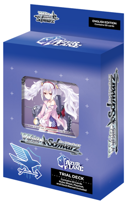 WEISS SCHWARZ: AZUR LANE EAGLE UNION TRIAL DECK+ 50 Cards SEALED - Image 1