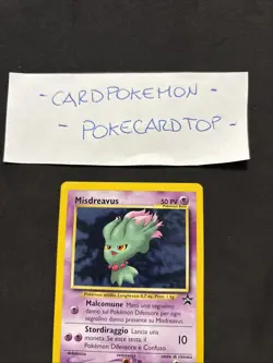 Pokemon Card Misdreavus 39-Ita-No Holo-Promo-nm! - Image 2