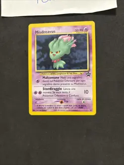 Pokemon Card Misdreavus 39-Ita-No Holo-Promo-nm! - Image 3
