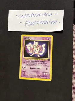 Pokemon Card Mewtwo 3-Ita-No Holo-Promo-Good! - Image 1