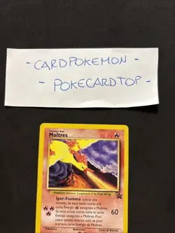 Pokemon Card Moltres 21-ita-No Holo-Promo-Exc! - Image 2