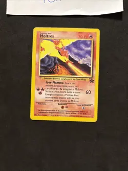 Pokemon Card Moltres 21-ita-No Holo-Promo-Exc! - Image 3