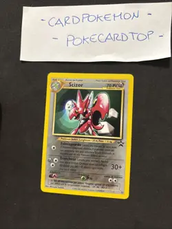 Pokemon Card Scizor 33-No Holo-Ita-Promo-Nm! - Image 1